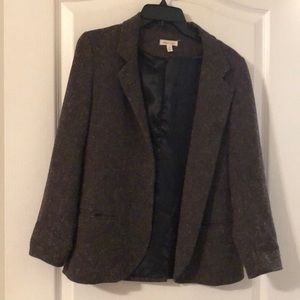 Brown tweed blazer